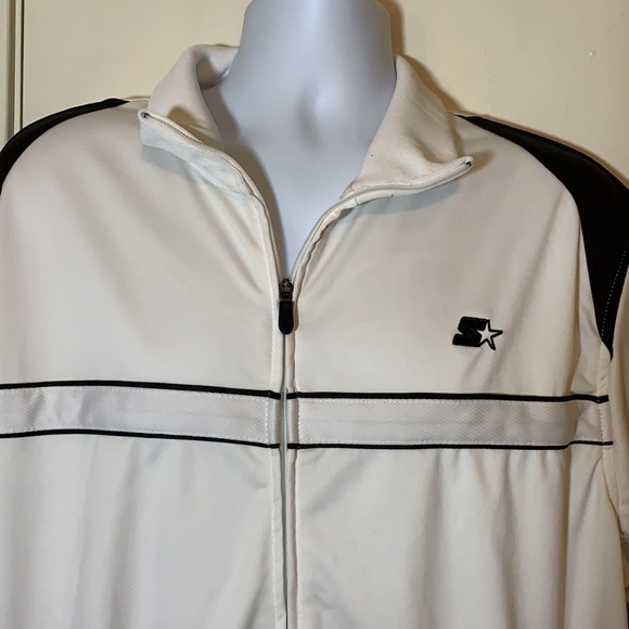 Vintage Starter Zip Down Track Jacket, L - Picture 2 of 11